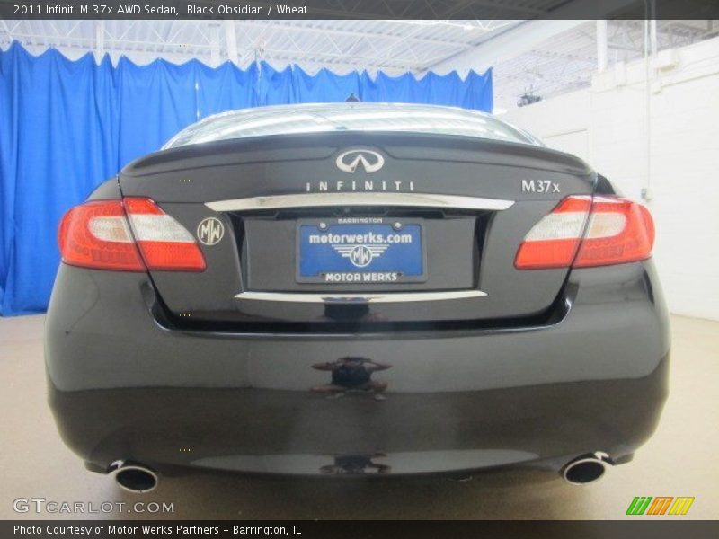 Black Obsidian / Wheat 2011 Infiniti M 37x AWD Sedan