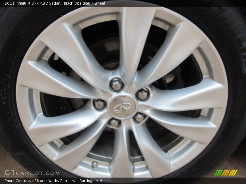 Black Obsidian / Wheat 2011 Infiniti M 37x AWD Sedan