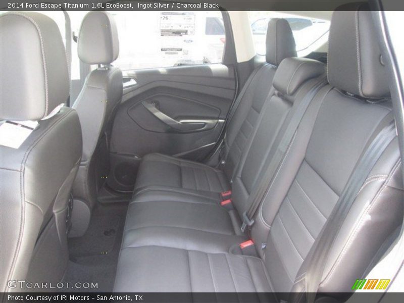 Ingot Silver / Charcoal Black 2014 Ford Escape Titanium 1.6L EcoBoost