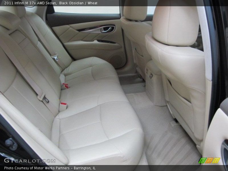 Black Obsidian / Wheat 2011 Infiniti M 37x AWD Sedan