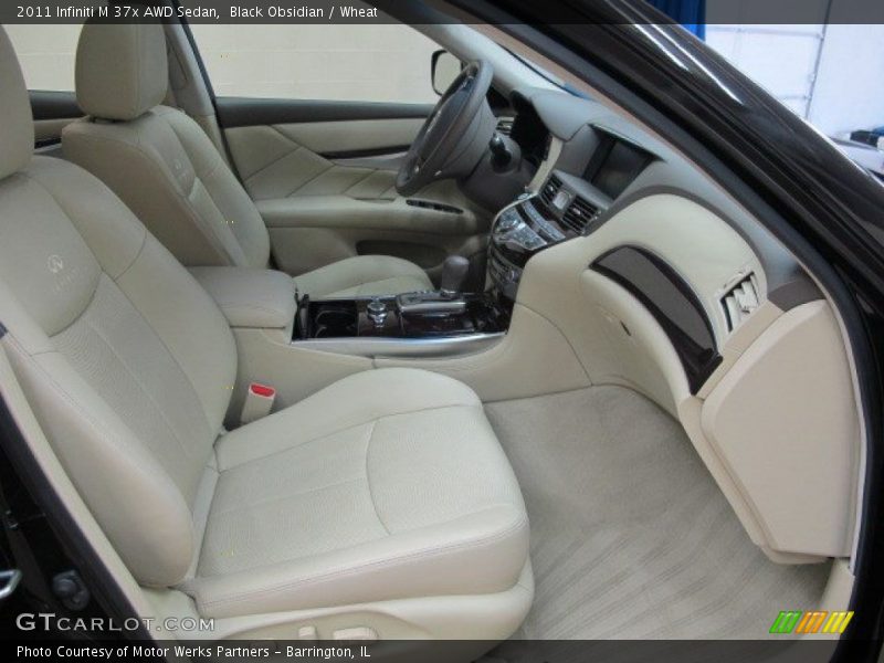 Black Obsidian / Wheat 2011 Infiniti M 37x AWD Sedan