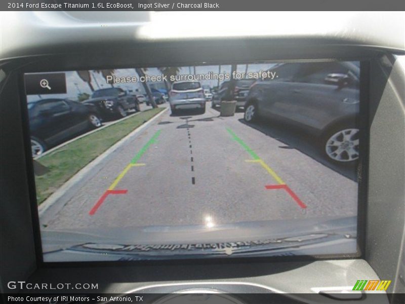 Ingot Silver / Charcoal Black 2014 Ford Escape Titanium 1.6L EcoBoost