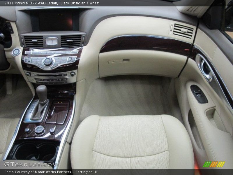 Black Obsidian / Wheat 2011 Infiniti M 37x AWD Sedan