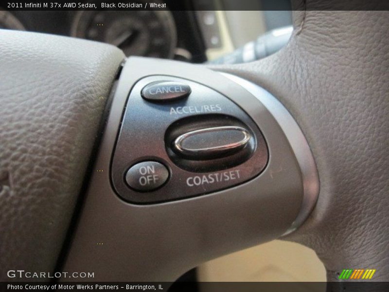 Black Obsidian / Wheat 2011 Infiniti M 37x AWD Sedan
