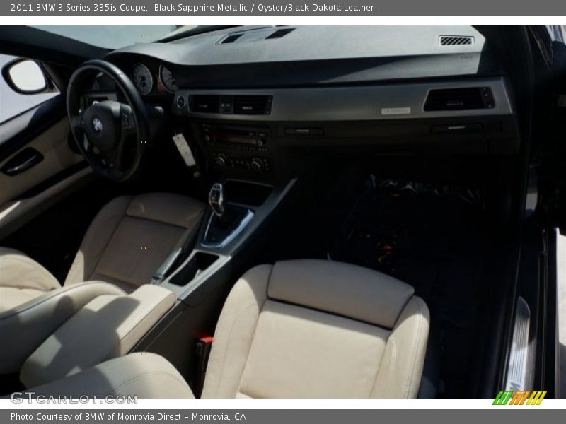 Black Sapphire Metallic / Oyster/Black Dakota Leather 2011 BMW 3 Series 335is Coupe