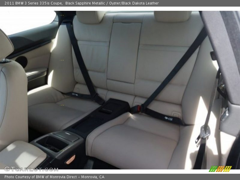 Black Sapphire Metallic / Oyster/Black Dakota Leather 2011 BMW 3 Series 335is Coupe