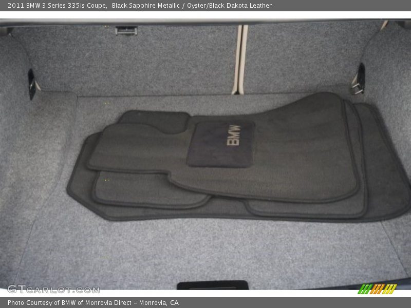 Black Sapphire Metallic / Oyster/Black Dakota Leather 2011 BMW 3 Series 335is Coupe