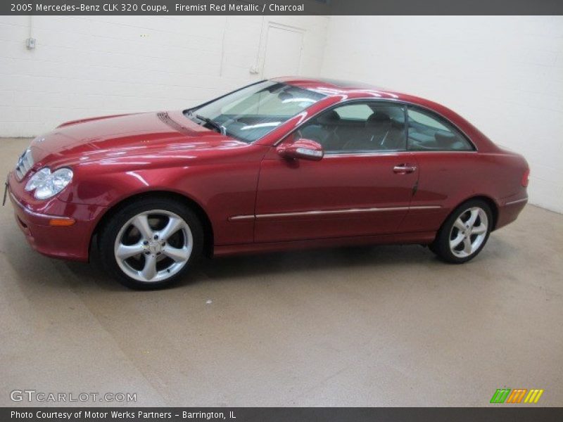  2005 CLK 320 Coupe Firemist Red Metallic