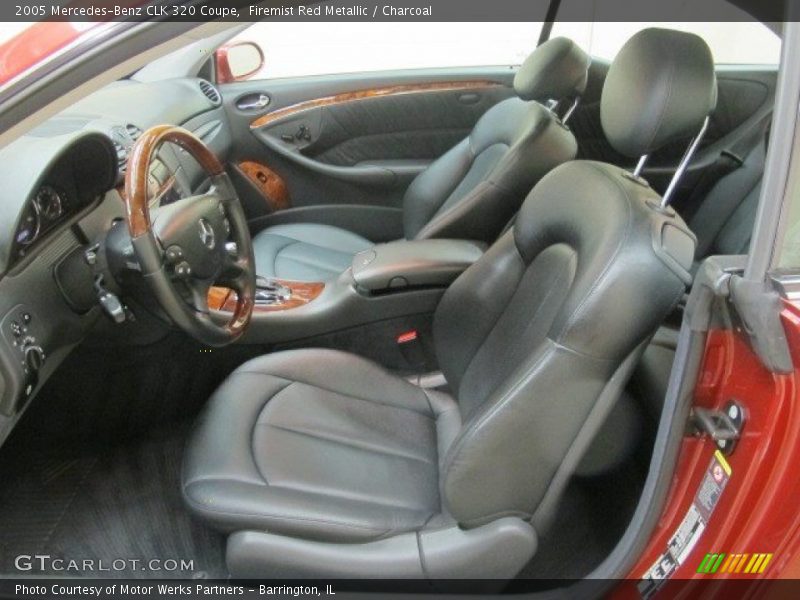  2005 CLK 320 Coupe Charcoal Interior