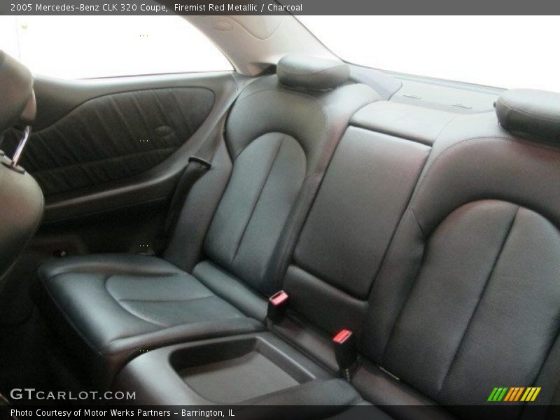 Firemist Red Metallic / Charcoal 2005 Mercedes-Benz CLK 320 Coupe