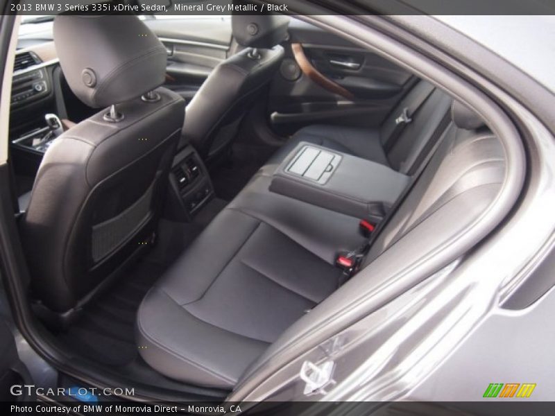 Rear Seat of 2013 3 Series 335i xDrive Sedan