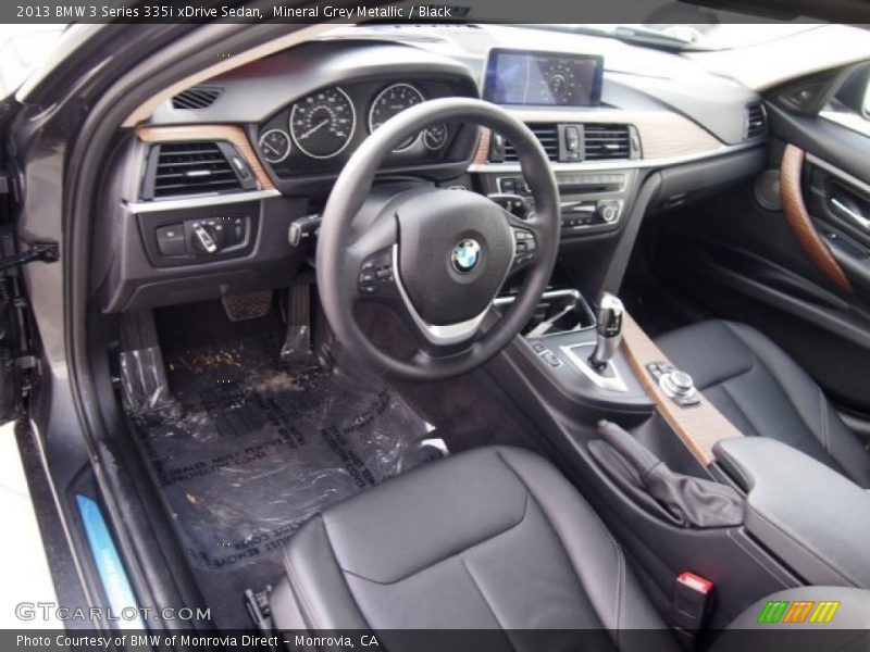 Black Interior - 2013 3 Series 335i xDrive Sedan 