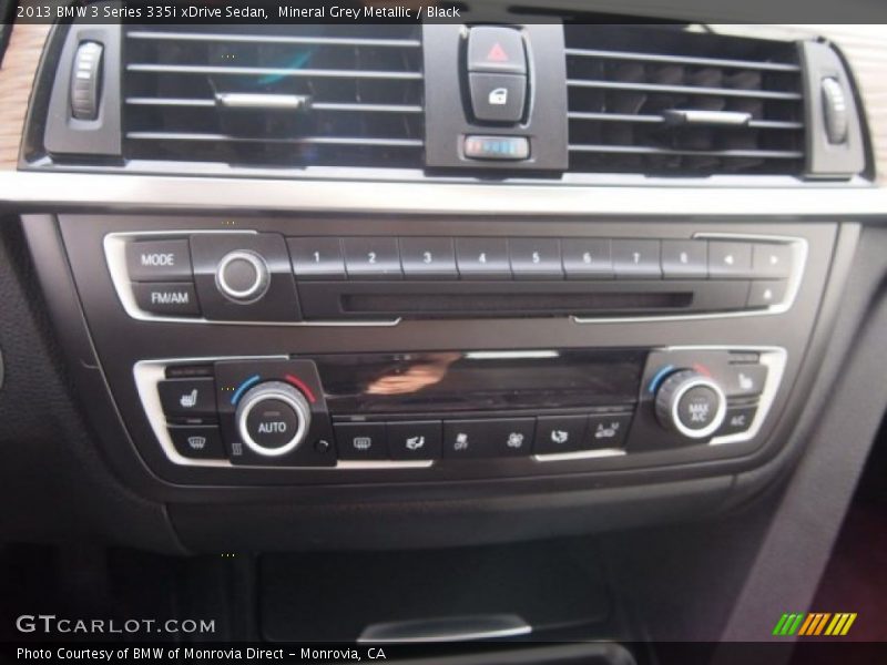 Mineral Grey Metallic / Black 2013 BMW 3 Series 335i xDrive Sedan