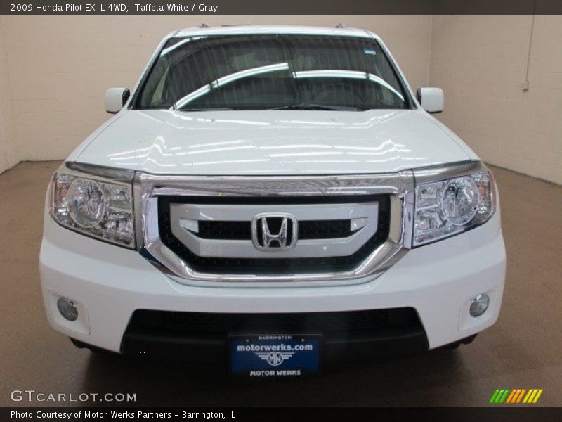 Taffeta White / Gray 2009 Honda Pilot EX-L 4WD