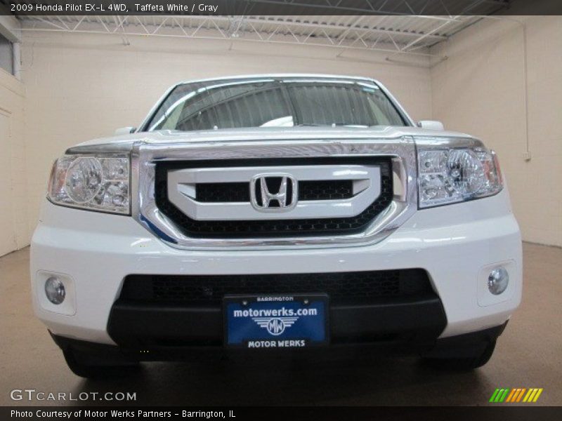 Taffeta White / Gray 2009 Honda Pilot EX-L 4WD