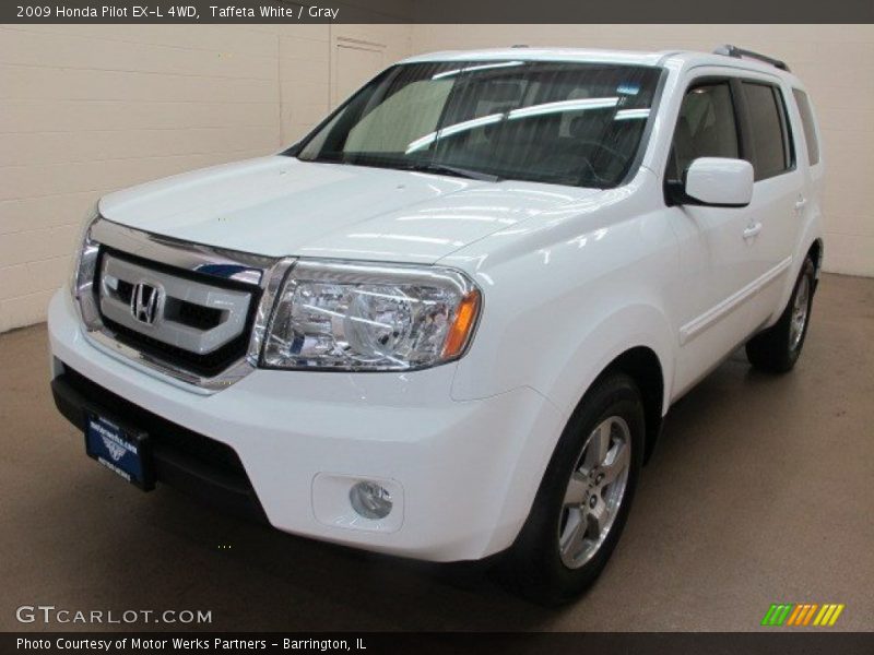 Taffeta White / Gray 2009 Honda Pilot EX-L 4WD