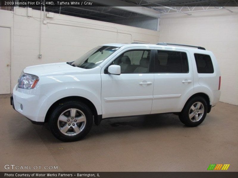 Taffeta White / Gray 2009 Honda Pilot EX-L 4WD