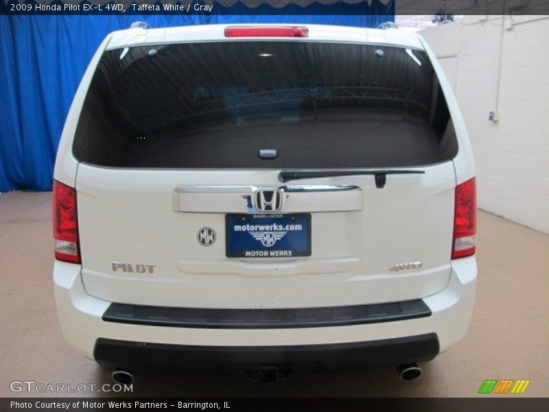 Taffeta White / Gray 2009 Honda Pilot EX-L 4WD
