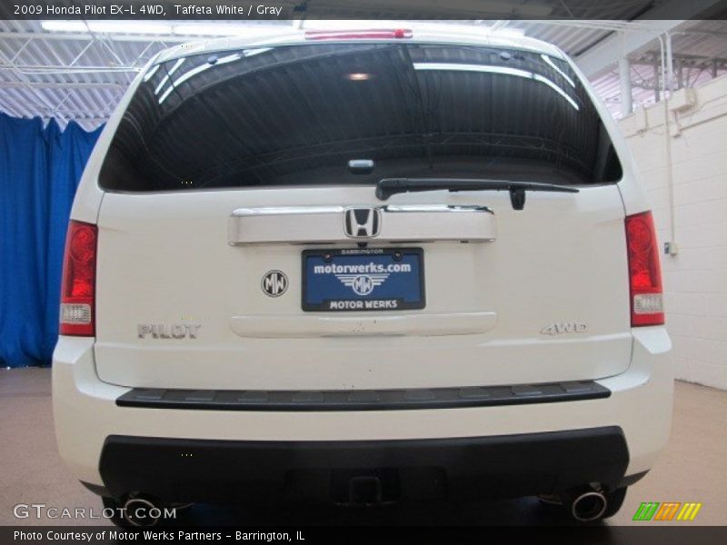 Taffeta White / Gray 2009 Honda Pilot EX-L 4WD