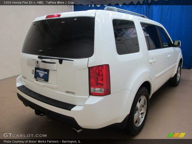 Taffeta White / Gray 2009 Honda Pilot EX-L 4WD
