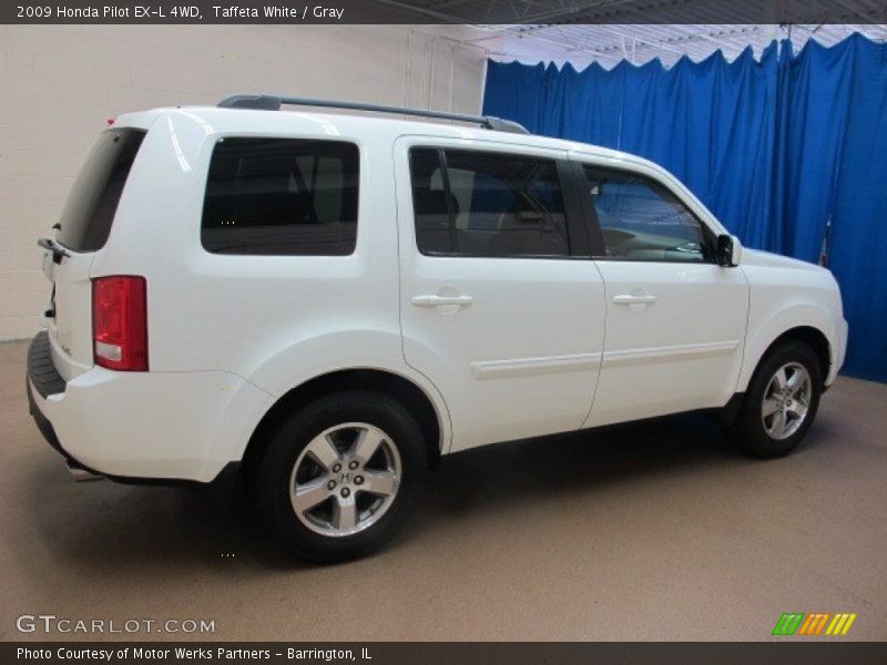 Taffeta White / Gray 2009 Honda Pilot EX-L 4WD