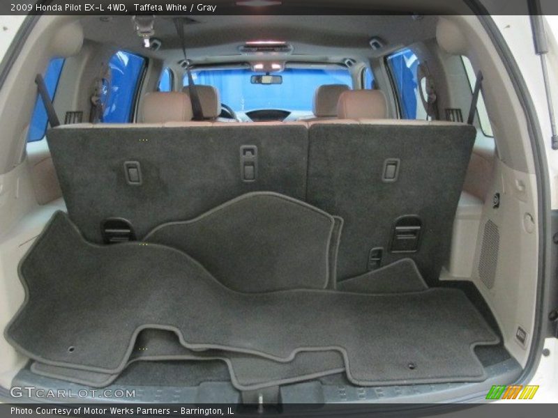 Taffeta White / Gray 2009 Honda Pilot EX-L 4WD