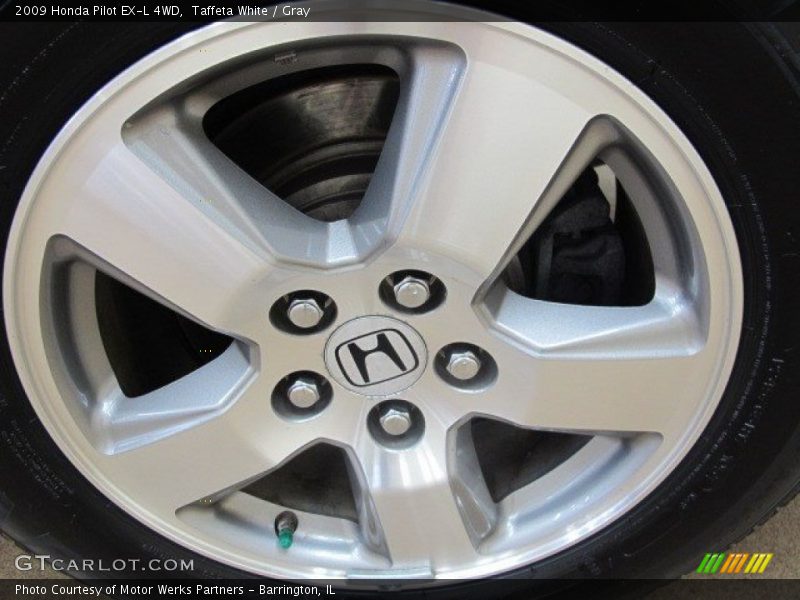 Taffeta White / Gray 2009 Honda Pilot EX-L 4WD