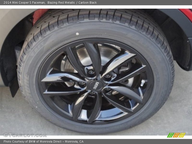 Blazing Red Metallic / Carbon Black 2014 Mini Cooper S Paceman
