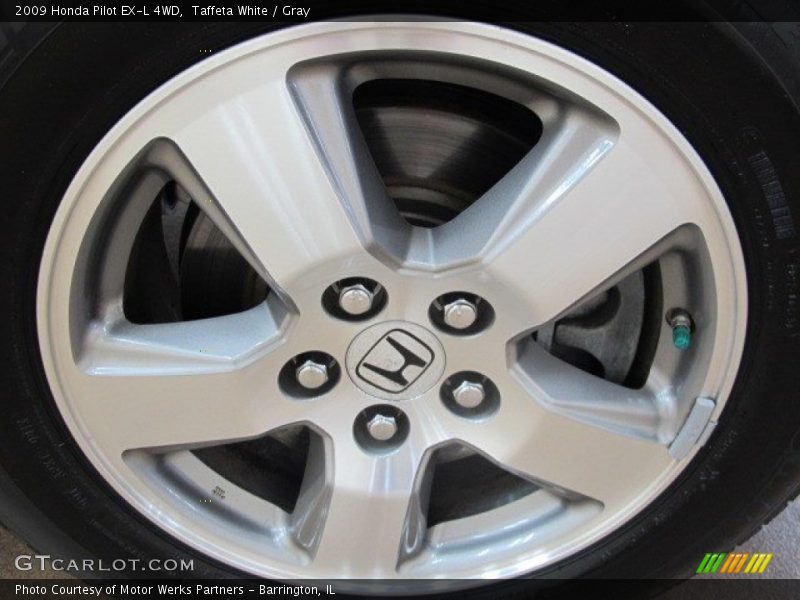 Taffeta White / Gray 2009 Honda Pilot EX-L 4WD