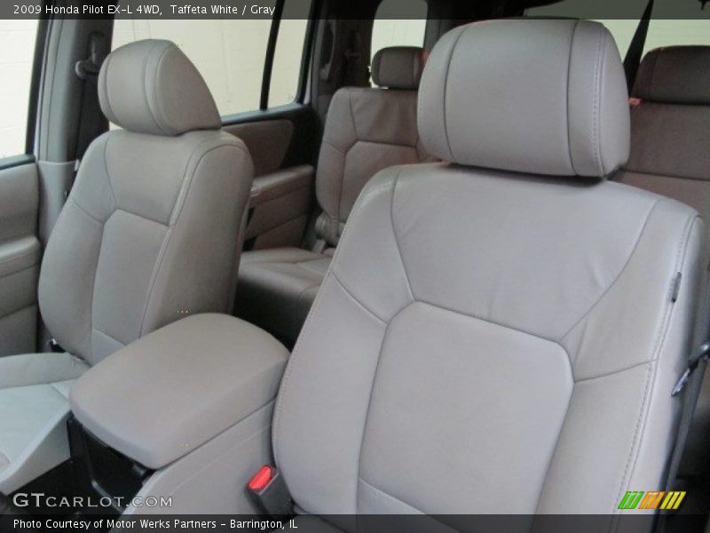 Taffeta White / Gray 2009 Honda Pilot EX-L 4WD