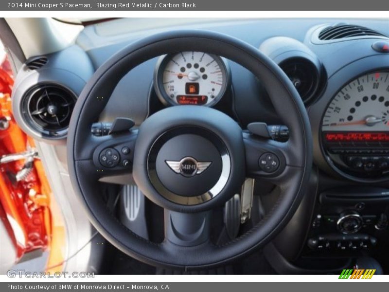 Blazing Red Metallic / Carbon Black 2014 Mini Cooper S Paceman