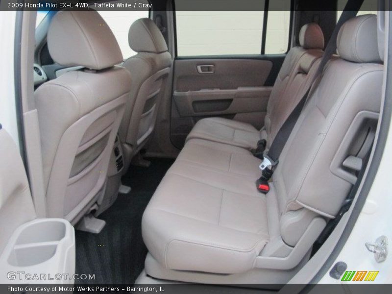 Taffeta White / Gray 2009 Honda Pilot EX-L 4WD