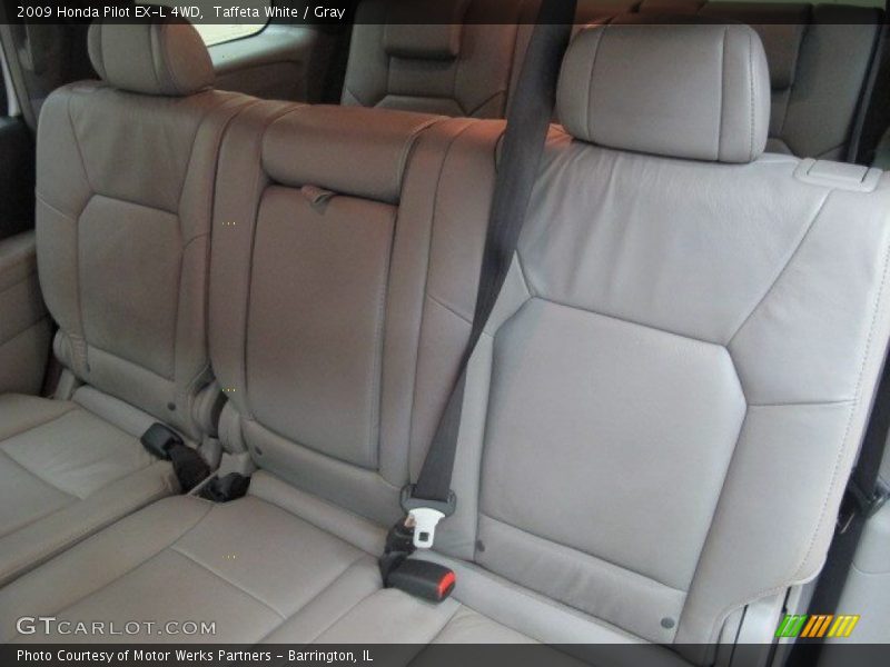 Taffeta White / Gray 2009 Honda Pilot EX-L 4WD
