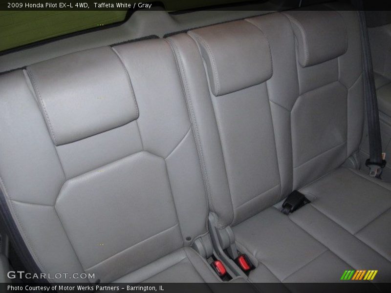 Taffeta White / Gray 2009 Honda Pilot EX-L 4WD