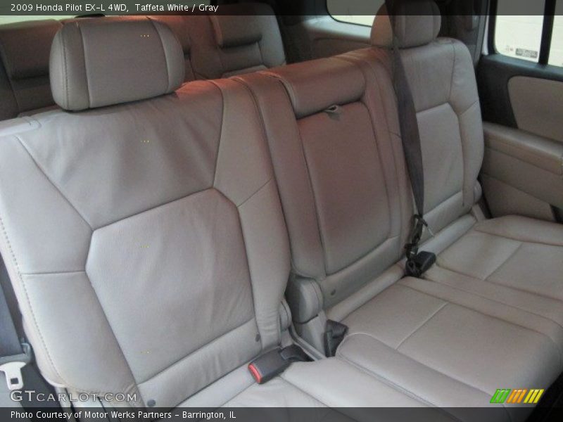 Taffeta White / Gray 2009 Honda Pilot EX-L 4WD