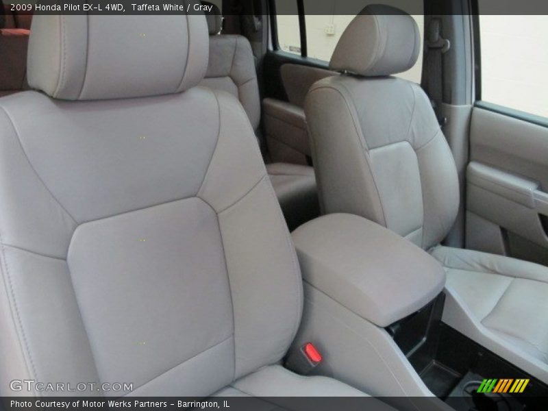 Taffeta White / Gray 2009 Honda Pilot EX-L 4WD