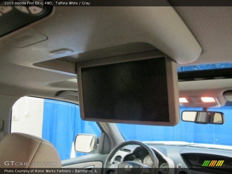 Taffeta White / Gray 2009 Honda Pilot EX-L 4WD