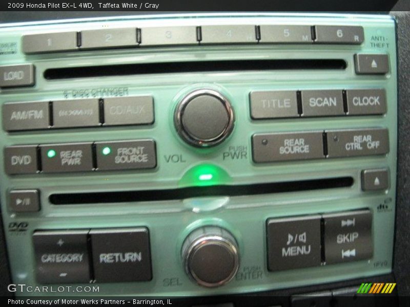 Taffeta White / Gray 2009 Honda Pilot EX-L 4WD