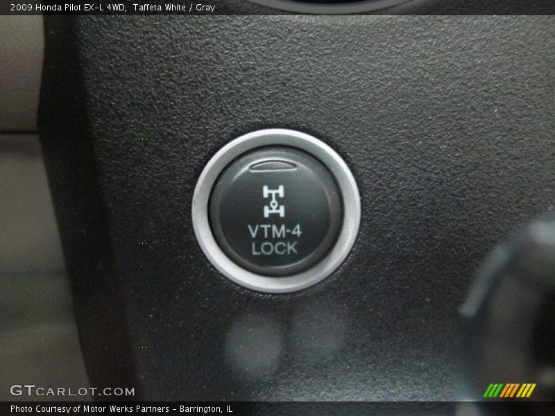 Taffeta White / Gray 2009 Honda Pilot EX-L 4WD