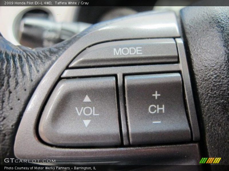 Taffeta White / Gray 2009 Honda Pilot EX-L 4WD