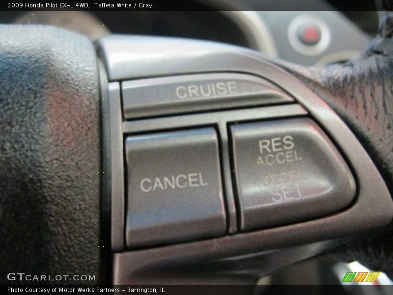 Taffeta White / Gray 2009 Honda Pilot EX-L 4WD