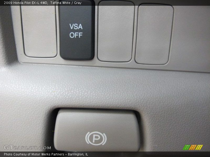 Taffeta White / Gray 2009 Honda Pilot EX-L 4WD