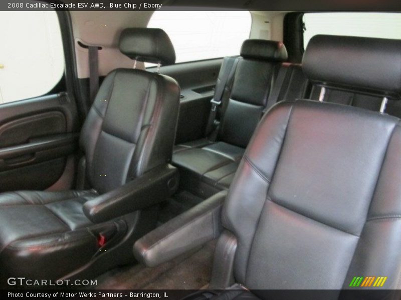 Blue Chip / Ebony 2008 Cadillac Escalade ESV AWD