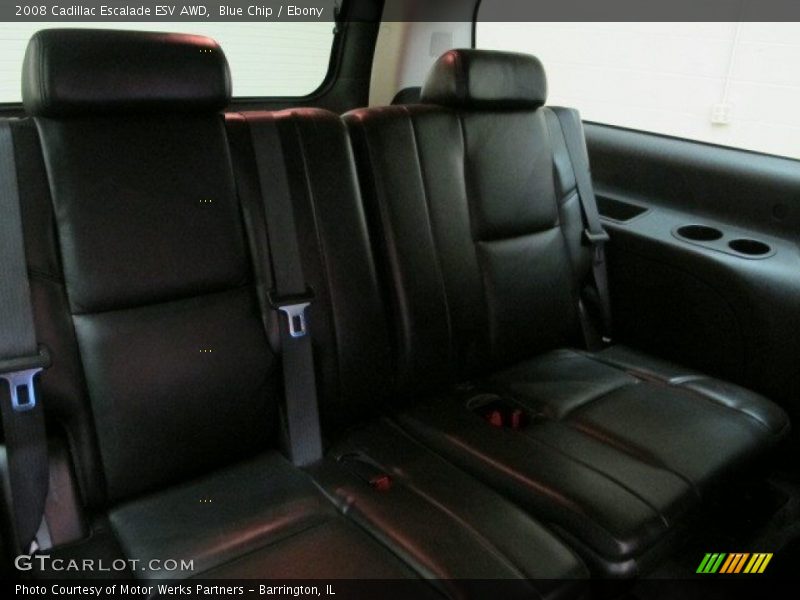 Blue Chip / Ebony 2008 Cadillac Escalade ESV AWD