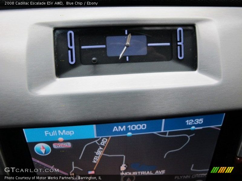 Blue Chip / Ebony 2008 Cadillac Escalade ESV AWD