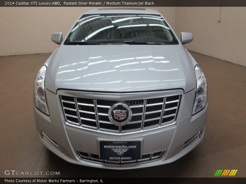 Radiant Silver Metallic / Medium Titanium/Jet Black 2014 Cadillac XTS Luxury AWD