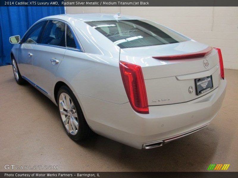 Radiant Silver Metallic / Medium Titanium/Jet Black 2014 Cadillac XTS Luxury AWD