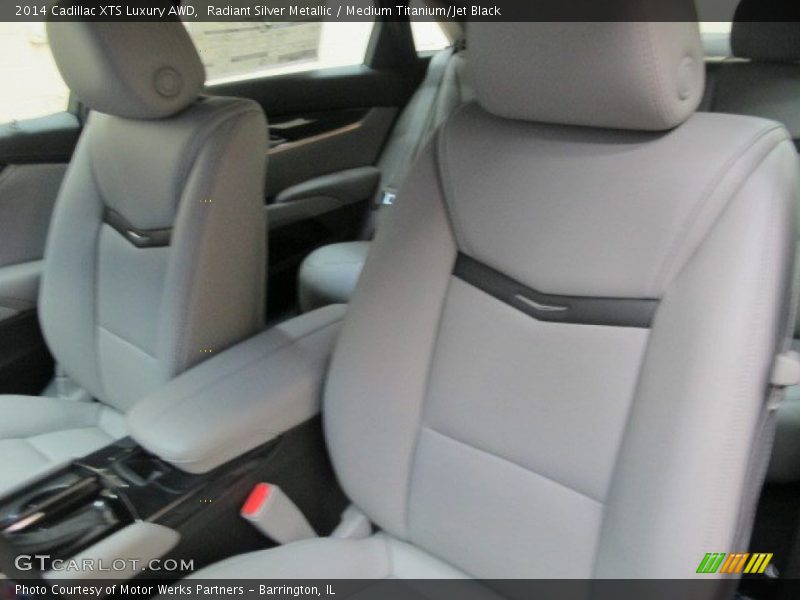 Radiant Silver Metallic / Medium Titanium/Jet Black 2014 Cadillac XTS Luxury AWD