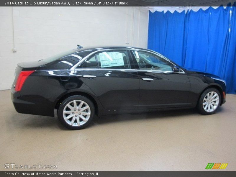Black Raven / Jet Black/Jet Black 2014 Cadillac CTS Luxury Sedan AWD