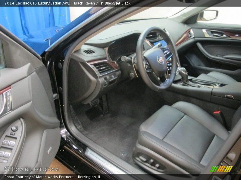 Black Raven / Jet Black/Jet Black 2014 Cadillac CTS Luxury Sedan AWD
